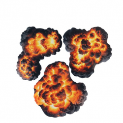 2D terrain set - Explosions